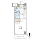 パークスフィア中野富士見町の間取図