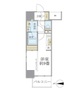 デュオフラッツ葛西の間取図