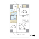 デュオフラッツ葛西の間取図