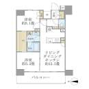 デュオフラッツ葛西の間取図