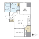 KDXレジデンス神田の間取図
