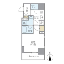 KDXレジデンス神田の間取図