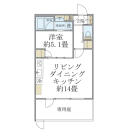 ISM経堂の間取図