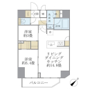 アジールコート町屋の間取図
