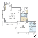 コスモリード恵比寿の間取図