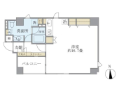 麹町レジデンスの間取図