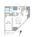 エレミ本蓮沼の間取図