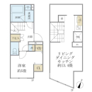 プラティーク中野坂上の間取図