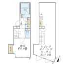 プラティーク中野坂上の間取図