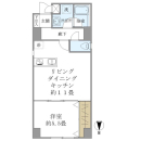 キンブリッジ壬生西院駅前の間取図