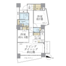 Brillia自由が丘の間取図