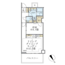 TOFROM YAESU Residenceの間取図