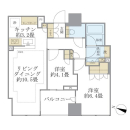 Brillia二番町の間取図