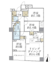 Brillia二番町の間取図