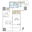 Brillia二番町の間取図