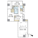 Brillia二番町の間取図