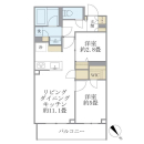 La Perla Meguro-HigashiyamaIIの間取図