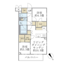 La Perla Meguro-HigashiyamaIIの間取図