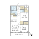 La Perla Meguro-HigashiyamaIIの間取図