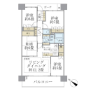 Brillia多摩センターの間取図