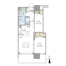 グランドシティタワー月島の間取図