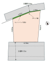 敷地面積約６１坪（北側要セットバック面積含む）の整形地！