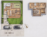 二階建て４ＬＤＫ。