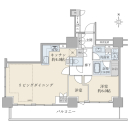 ２ＬＤＫ＋ＷＩＣ＋ＴＲ／７１．３４平米／南西角住戸
