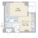 ＊新規内装リノベーション物件＊４階部分／二方角住戸（北・東）／１ＤＫ＋大容量クローゼット付