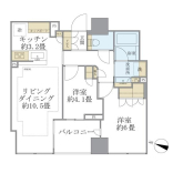Brillia二番町の間取図