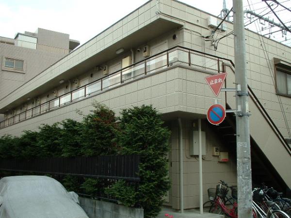 サニーハイツの外観図