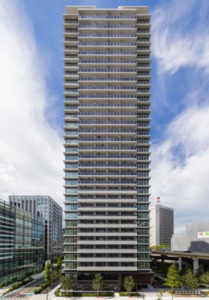 Brillia Tower 浜離宮の外観図
