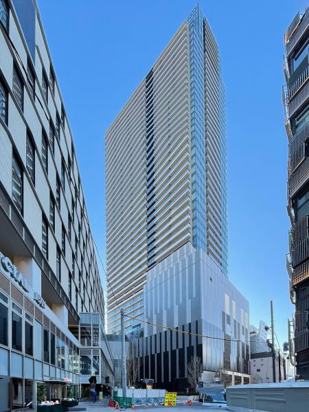 THE YOKOHAMA FRONT TOWERの外観図