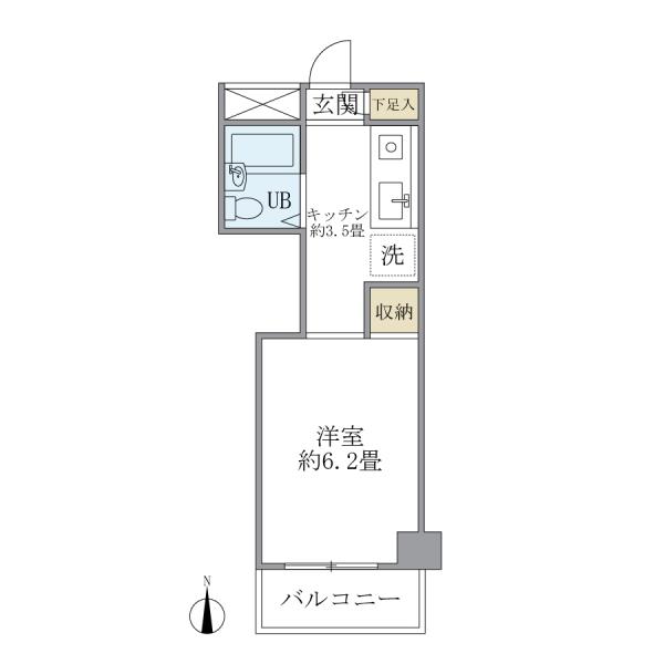 メゾンドールの間取図
