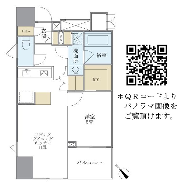 リビオ日本橋人形町の間取図