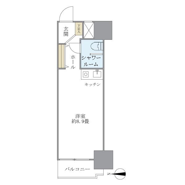 パレ・ドール文京メトロプラザIの間取図