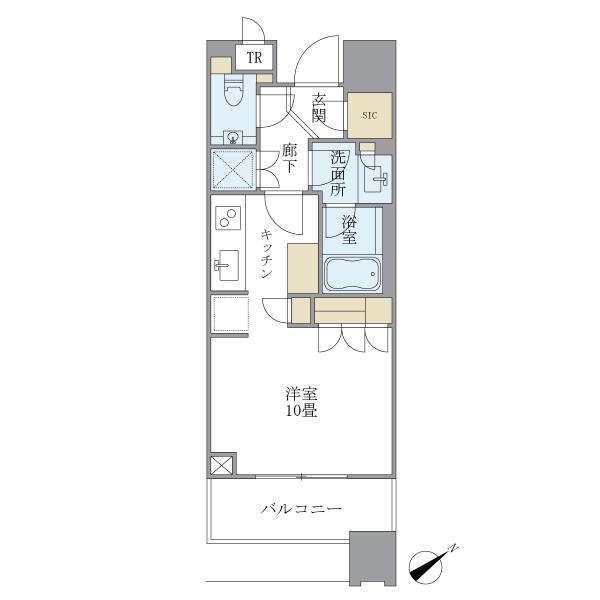 BrilliaTowers目黒サウスレジデンスの間取図