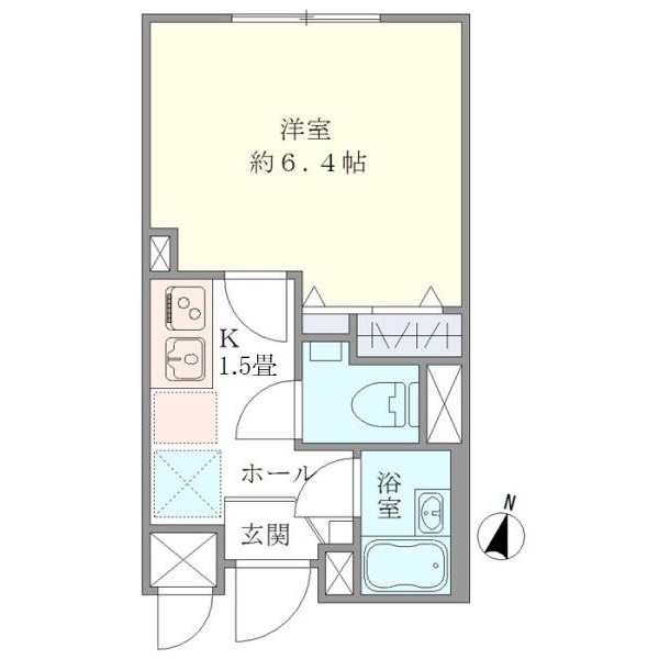 ライブカーサ板橋大山の間取図