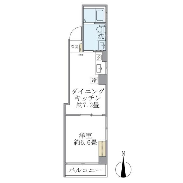 ハウスチェリー千歳台の間取図