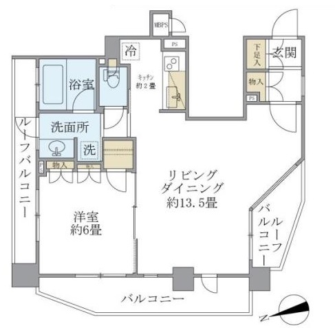 ステージグランデ本郷の間取図