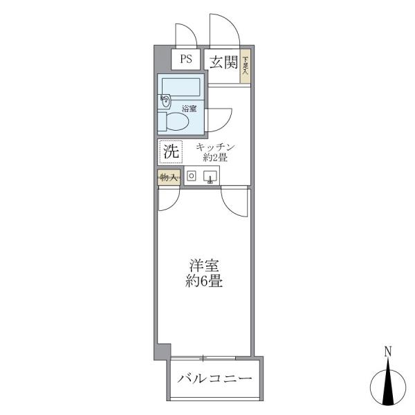 リシェス明大前の間取図
