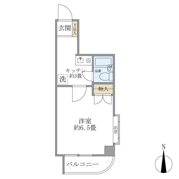 リシェス明大前の間取図