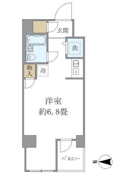 ウインベル錦糸町第3の間取図
