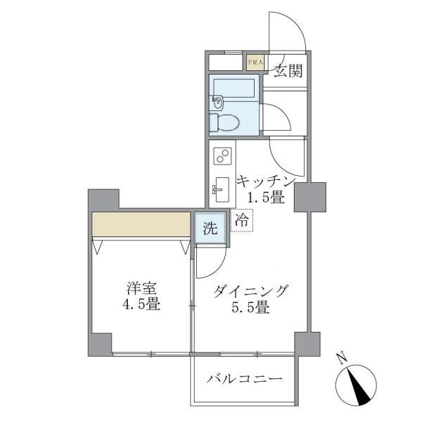 ＮＡＫＡＭＥＧＵＲＯ ＡＲＫIIの間取図