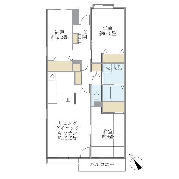 ISM南柏の間取図