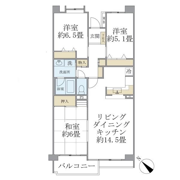 ISM南柏の間取図