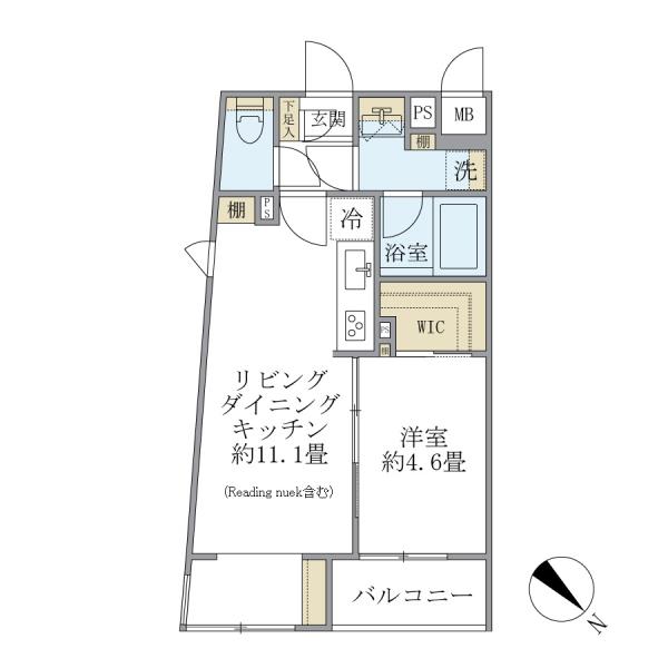 COMPOSITE 大井町 HILLTOPの間取図