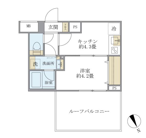 クレアポルテ川口元郷の間取図
