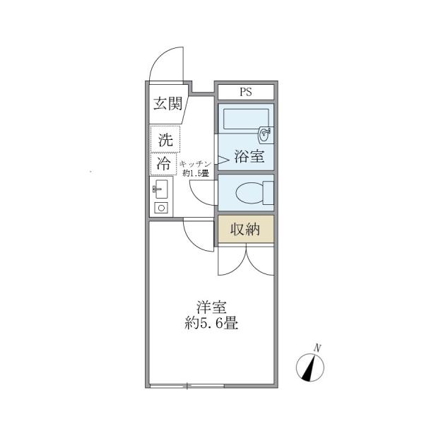 EVERTOW Libero SHIMOTAKAIDOの間取図