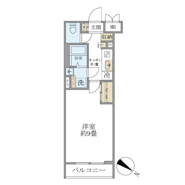 ビューテラス茗荷谷の間取図